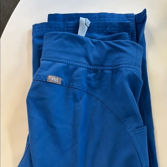 XS Figs Royal Blue Scrub Pants - Picture 3 of 4